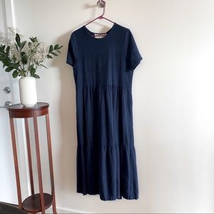 Ace & Jig Maxi Cotton Dress, Blue (L)
